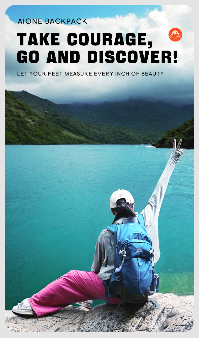 wholesale factory price 30l lightweight nylon waterproof hiking bags traveling hiking backpack camping bag with high quality