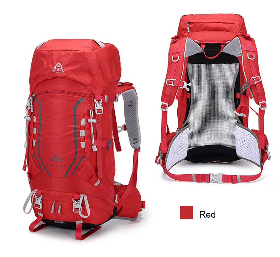 2024 trending nylon survival climbing backpack 40l outdoor travel camping trekking waterproof hiking backpack