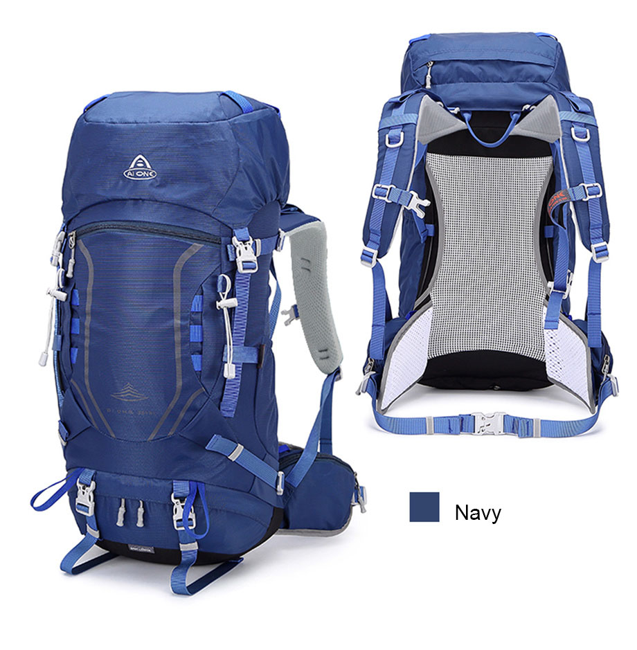 2024 trending nylon survival climbing backpack 40l outdoor travel camping trekking waterproof hiking backpack