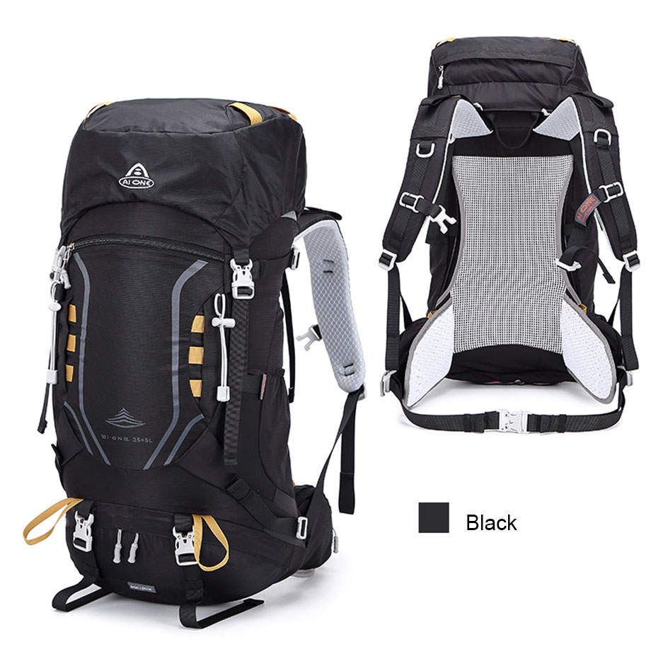 2024 trending nylon survival climbing backpack 40l outdoor travel camping trekking waterproof hiking backpack