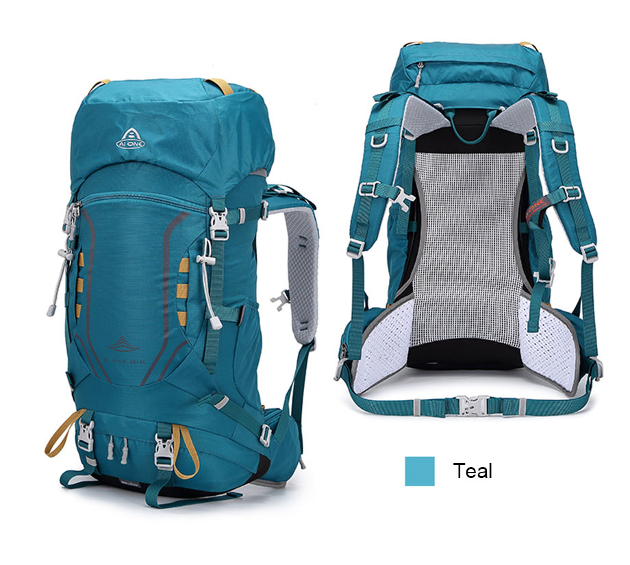 2024 trending nylon survival climbing backpack 40l outdoor travel camping trekking waterproof hiking backpack