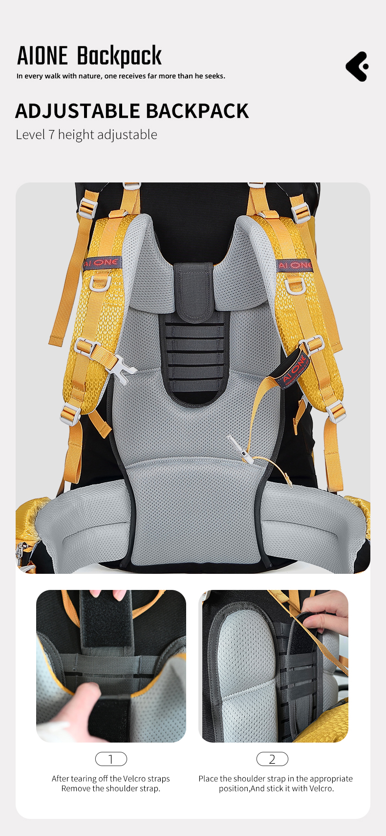 waterproof 80l large capacity hiking backpack custom molle rucksack mochila mountaineering camping travel backpack hiking large