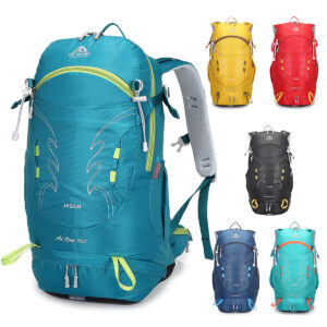 aione brand 30l multi functional travel backpack polyester lined zipper closure fashionable outdoor trekking hiking bag pack