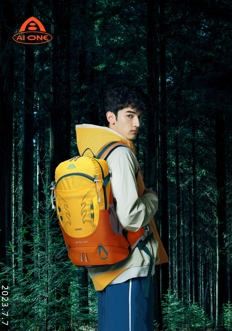 top seller 2023 customized 30l waterproof outdoor backpack for camping trekking hiking travel