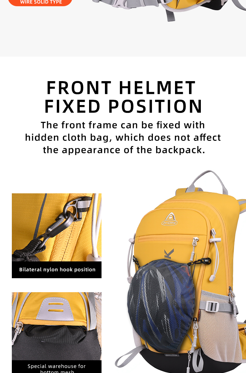 updated 25l hiking backpack multi functional water resistant backpack for biking factory direct