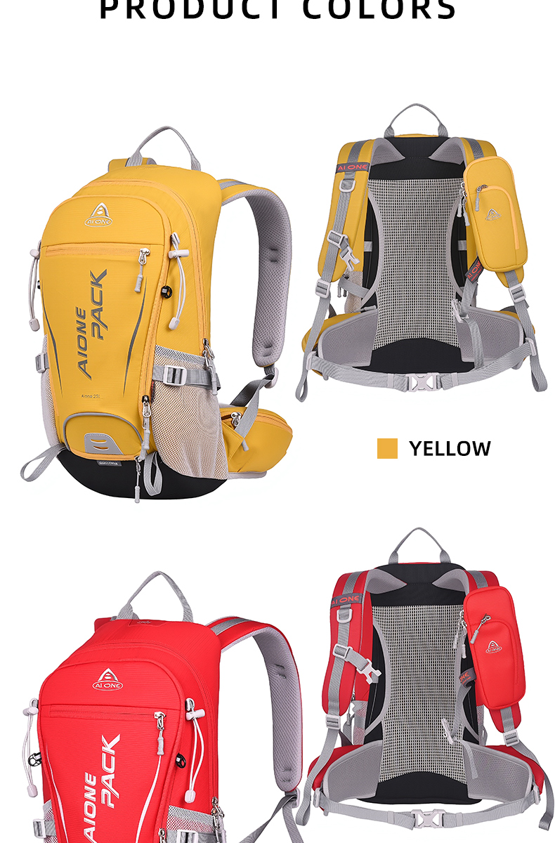 updated 25l hiking backpack multi functional water resistant backpack for biking factory direct