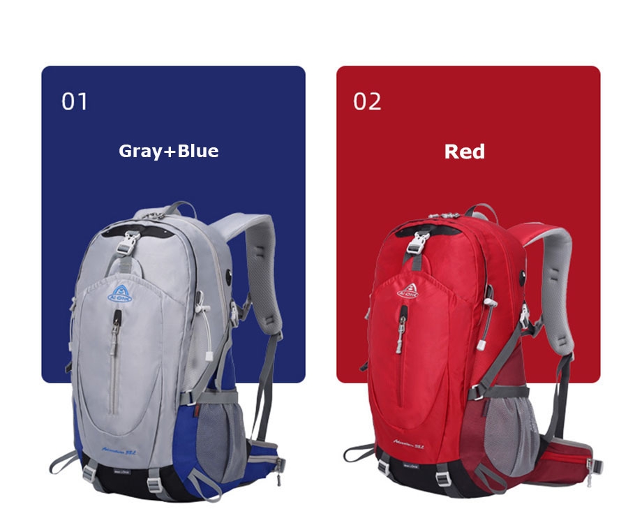 ready to ship hiking backpack,large 38l travel backpacks for men women,water resistant camping daypack for outdoor sports