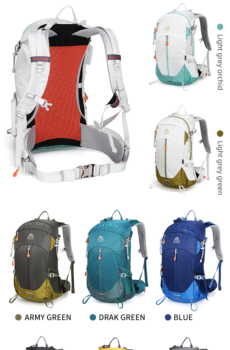 fashion sports outdoor waterproof backpack lightweight travel camping backpack sports backpack 35l
