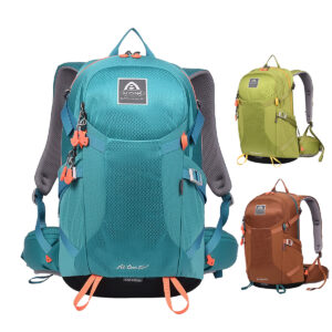 wholesale aione trendy 25l waterproof eco friendly hiking travel backpack portable frame design outdoor trekking