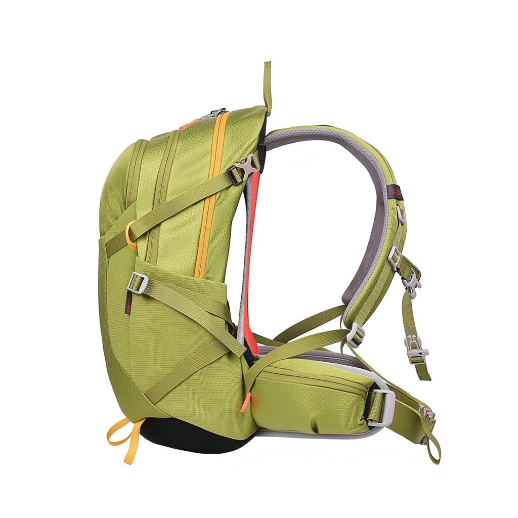 wholesale aione trendy 25l waterproof eco friendly hiking travel backpack portable frame design outdoor trekking