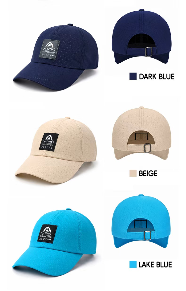 Wholesale Quick Dry Nylon Sports Cap Lightweight Taslon Hat for Tennis,Golf,Running,Cycling,Hiking wholesale quick dry nylon sports cap lightweight taslon hat for tennis,golf,running,cycling,hiking