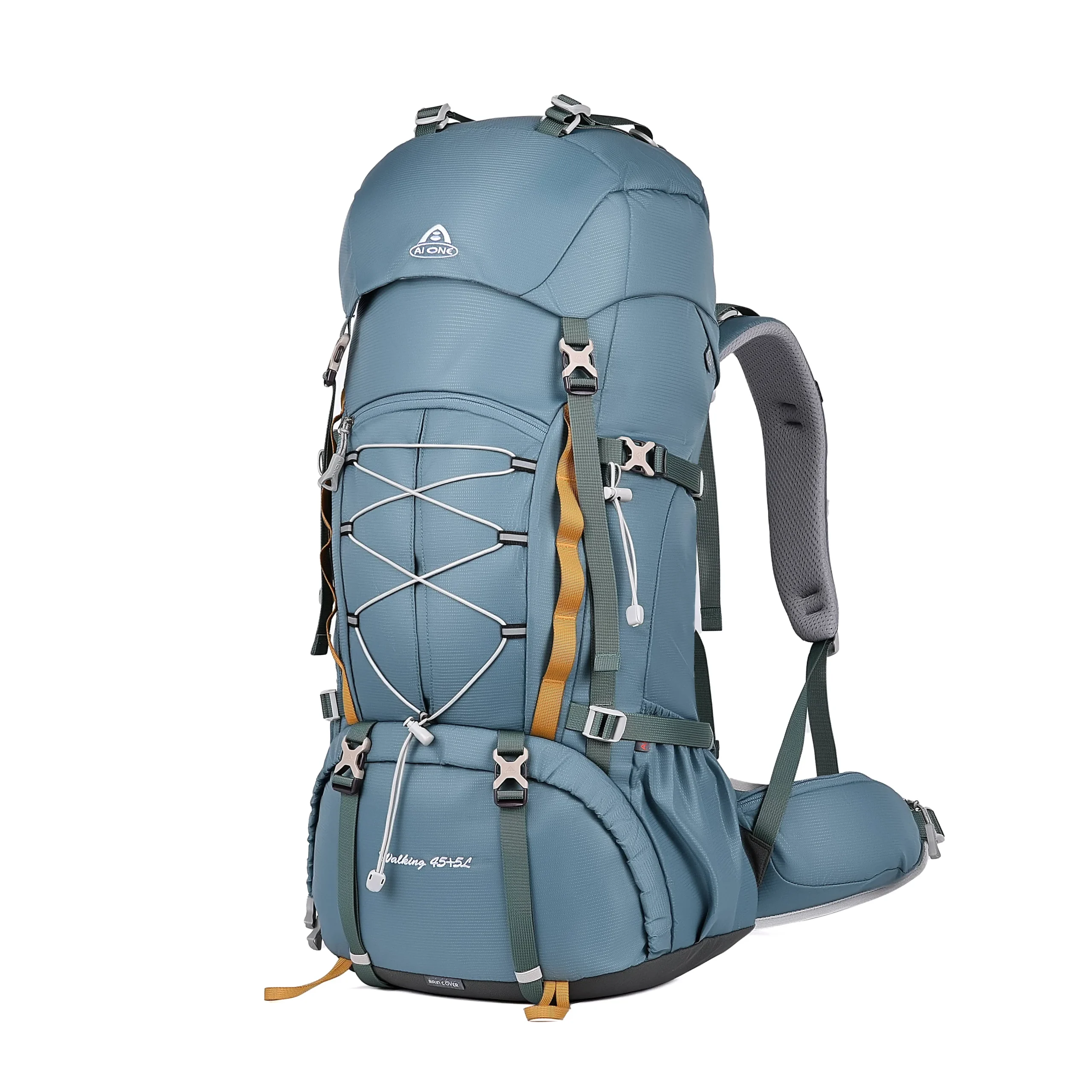 aione brand 50l waterproof large capacity external frame mountaineering backpack nylon outdoor travel hiking camping aione brand 50l waterproof large capacity external frame mountaineering backpack nylon outdoor travel hiking camping