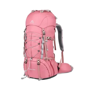aione brand 50l waterproof large capacity external frame mountaineering backpack nylon outdoor travel hiking camping