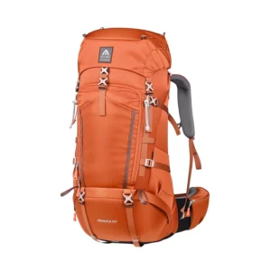 2026 new arrival 70l large capacity external frame waterproof mountain backpack nylon high quality hiking backpack for outdoor