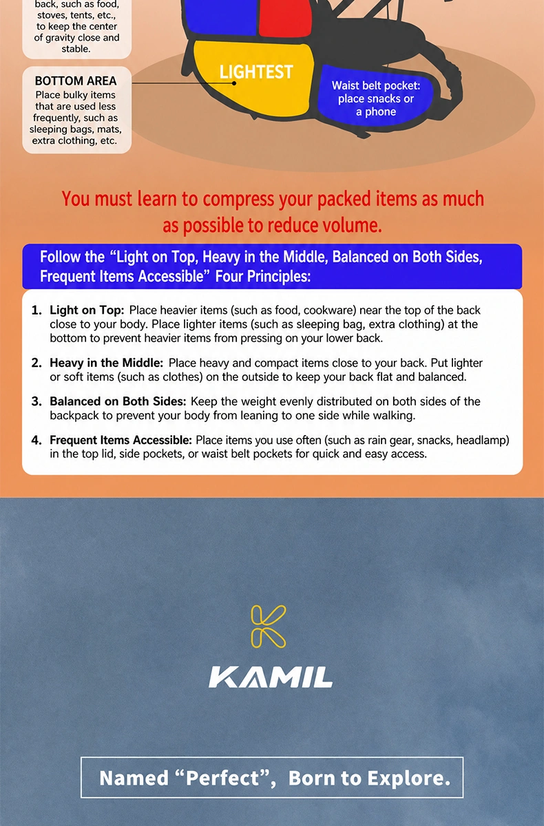 aione multifunctional 40l mountaineering outdoor sports travel hiking large capacity backpack kamil